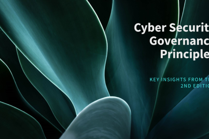 Cyber Security Governance Principles : Key Insights from the 2nd Edition