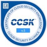 Certificate of Cloud Security Knowledge (CCSK) badge
